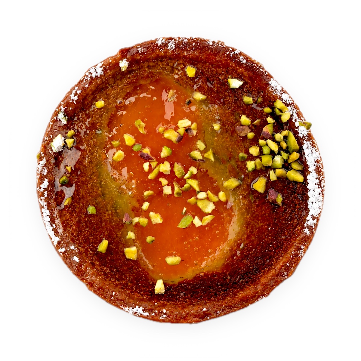 Tartelette abricot pistache